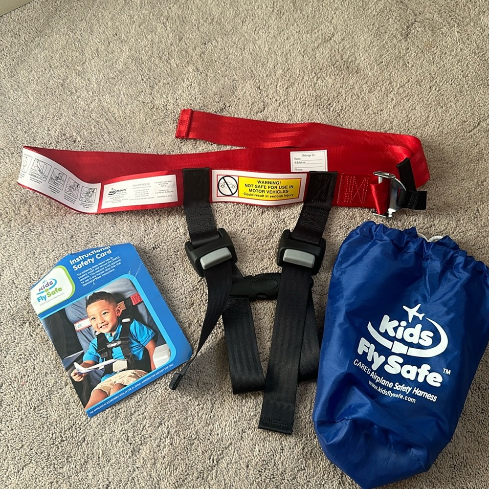 Kids Fly Safe - Child Airplane Safety Harness